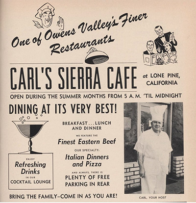 carls sierra cafe